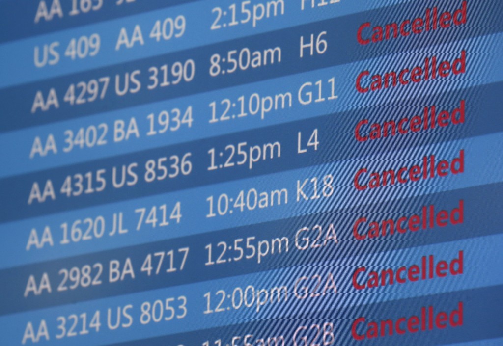 Companhias aéreas devem oferecer assistência caso algum voo seja cancelado