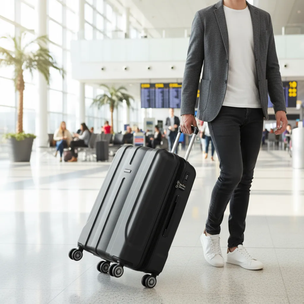 Mala Samsonite Fiero 3.0, G 23 Kg, Preta foto do produto