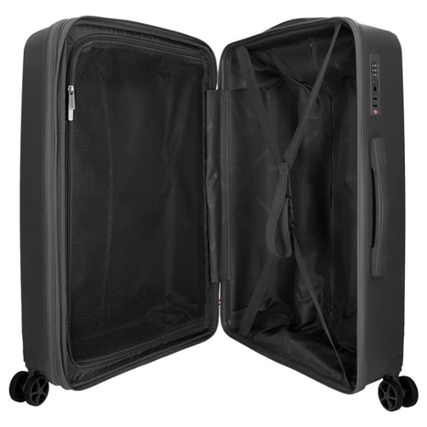 Mala American Tourister Zanzibar,  Expansível, Preta, Média foto do produto