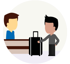 Delivery malas de viagem devolução aluguel